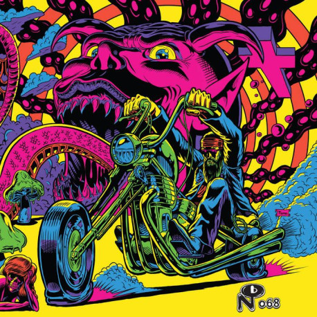 Various - Warfaring Strangers: Acid Nightmares (Neon Blotter Swirl)