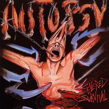 Autopsy - Severed Survival (Red / Black Vinyl - Red Cover)