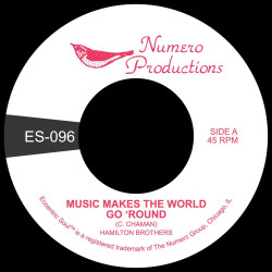 Hamilton Brothers - Music Makes The World Go 'Round (Clear Pink 7" Vinyl)