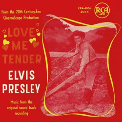 Elvis Presley - EP Etranger No.14: Love Me Tender Belgium (Yellow 7" Vinyl)